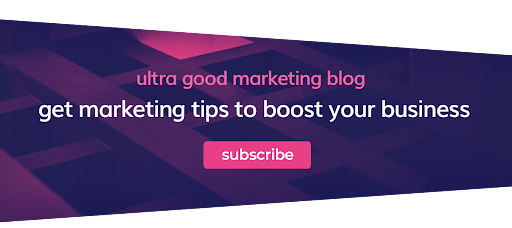 CTA for subscribing for marketing tips