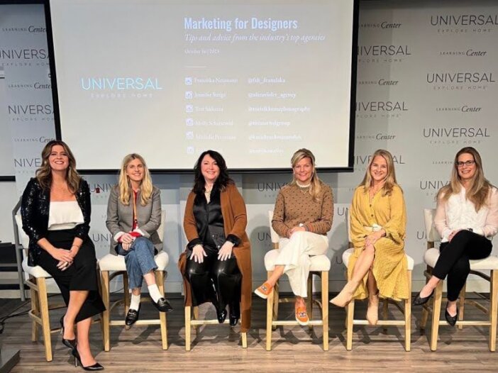The “Future of Marketing for Designers” panel at Fall 2023 High Point Market
