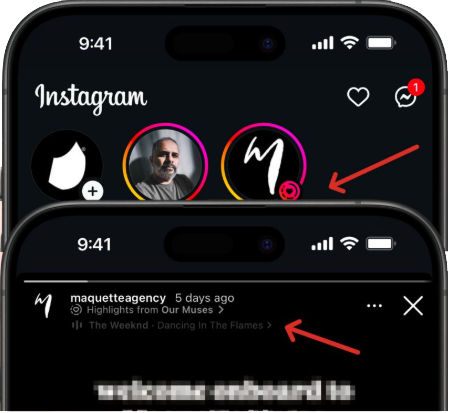 Instagram missed story highlights