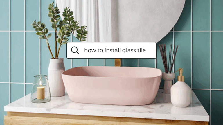 Island Stone glass tile